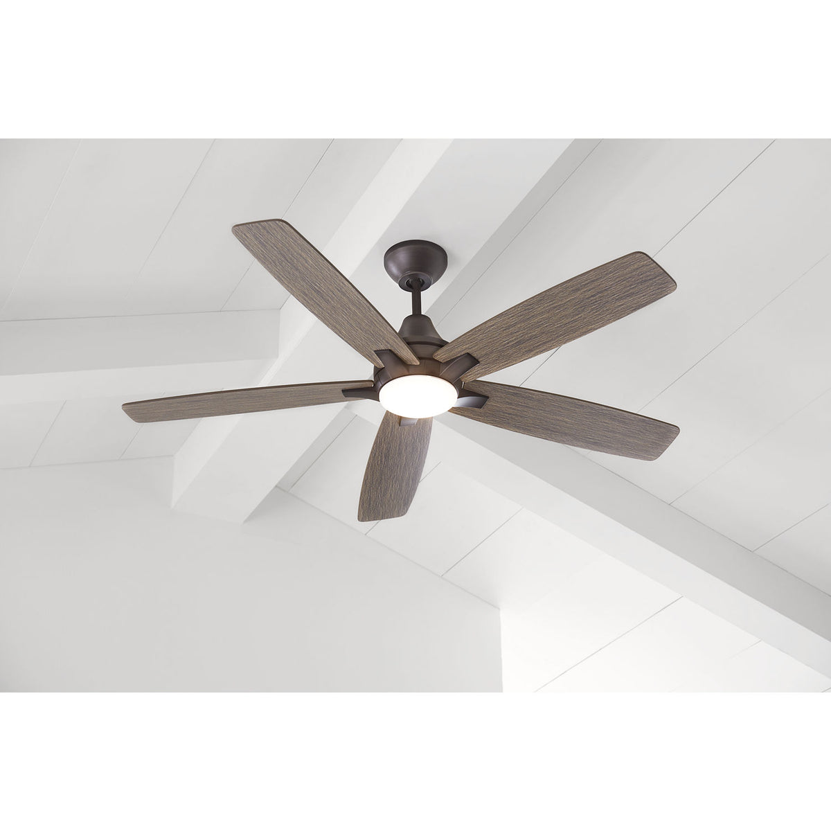 Visual Comfort Fan Collection 5LWDSM60AGPD Lowden Smart 60" LED Ceiling Fan