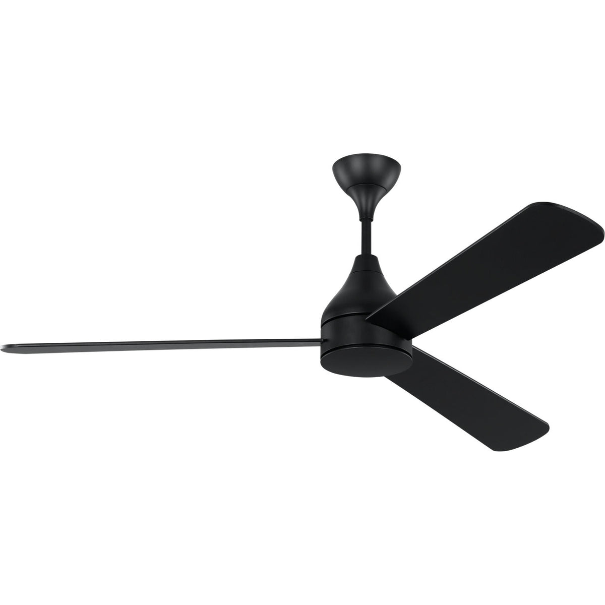 Visual Comfort Fan Collection 3STMSM60MBKD Streaming Smart LED Ceiling Fan