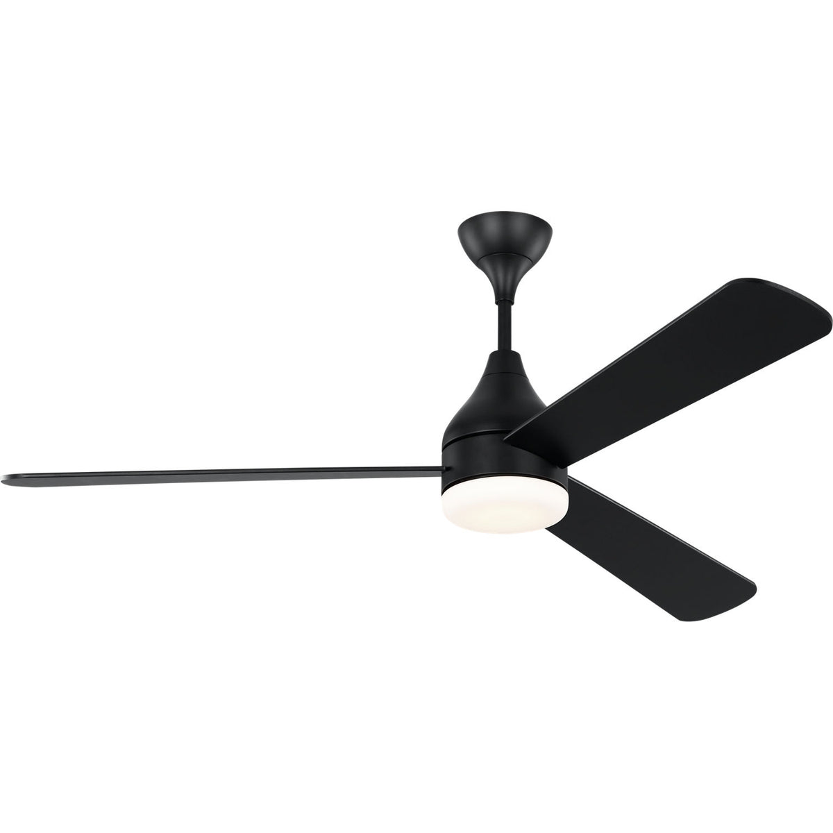 Visual Comfort Fan Collection 3STMSM60MBKD Streaming Smart LED Ceiling Fan