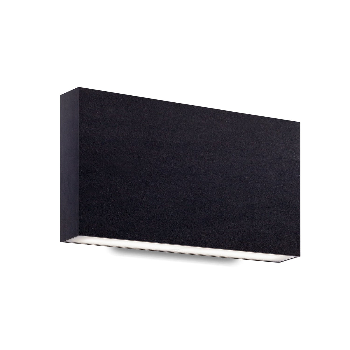 Applique murale extérieure à LED Mica noire Kuzco Lighting AT67010-BK
