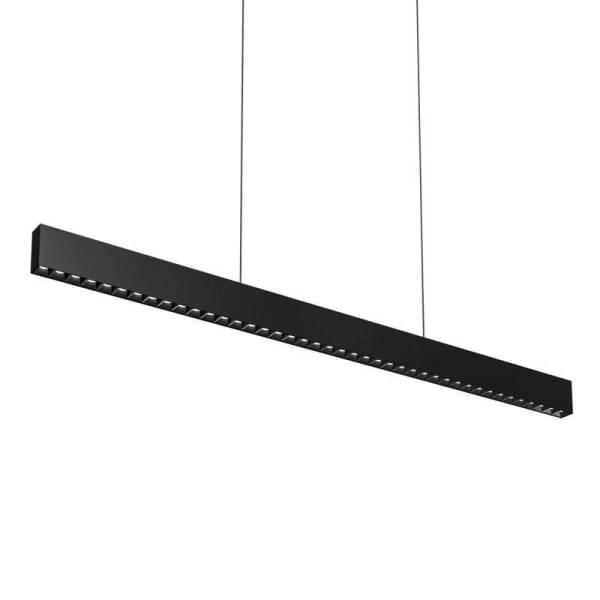 DALS Lighting MSLPD48-CC-UNV-BK Pinpoint Linear Pendant in Black