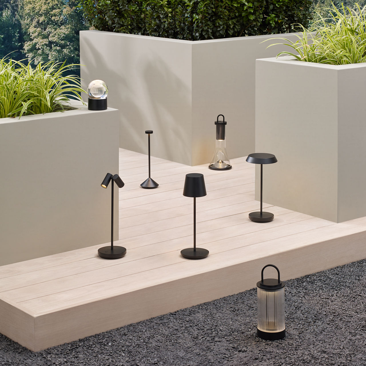 Modern Rechargeables_Group_Shot_ON_MedLightLevel_NonTextureWall.tif