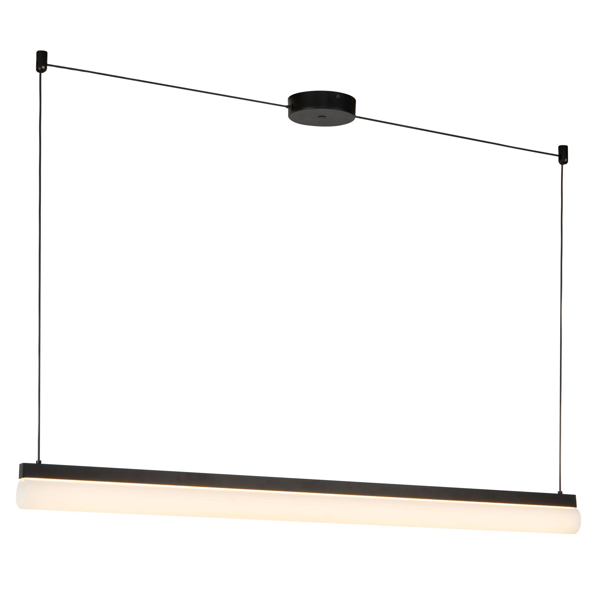 Kuzco Canada - LP13645-BK - LED linéaire Suspension - Nio - Noir