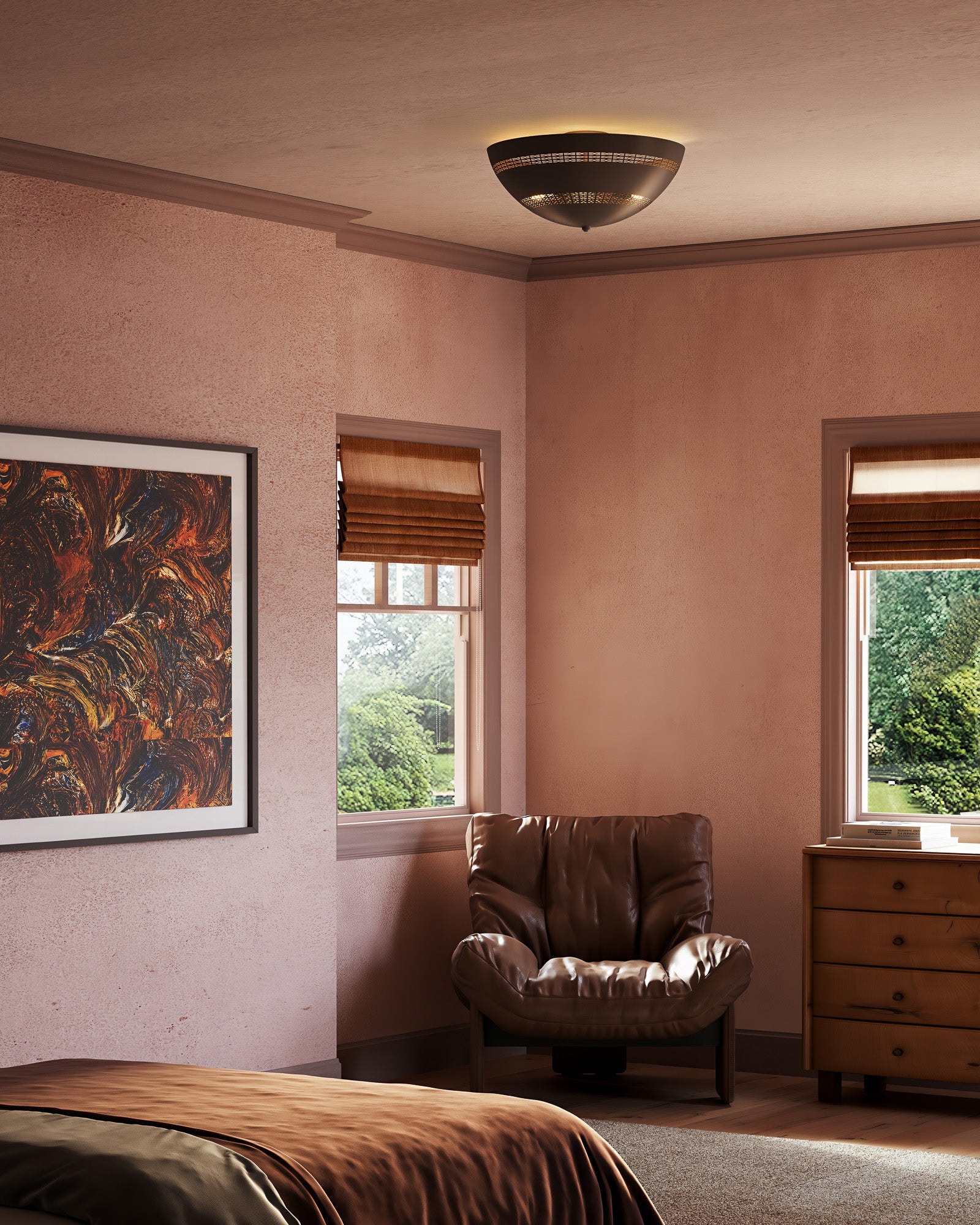 Alora Lighting Overland Flush Mount