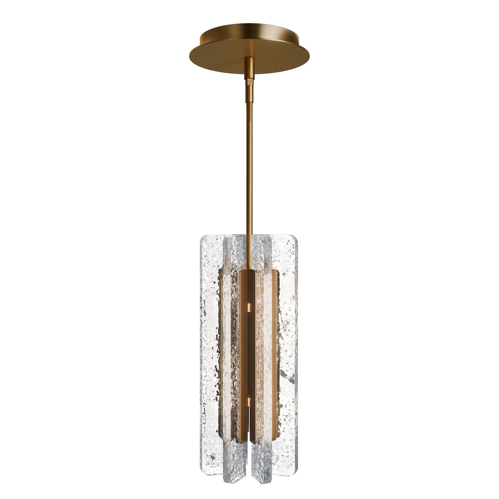 WAC Canada - PD401614-AB - DEL Suspension - Cartouche - Laiton vieilli