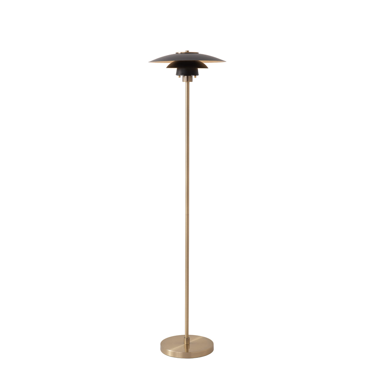 Nova of California 2038851MS Rancho Mirage Slimline Floor Lamp in Satin Nickel