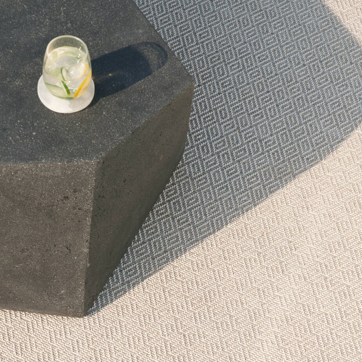 Arteriors RCM01 Crete Mist Outdoor Rug