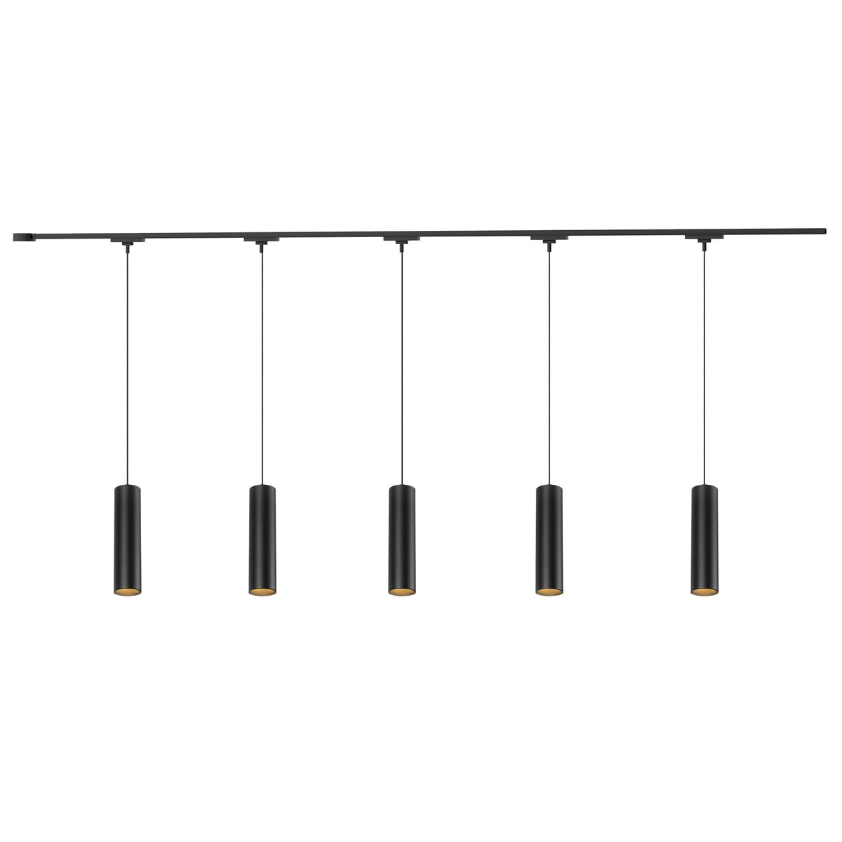 Kit de plafond LED Kuzco Lighting TR5C4-P71602-BK Trilo - Remuda en noir