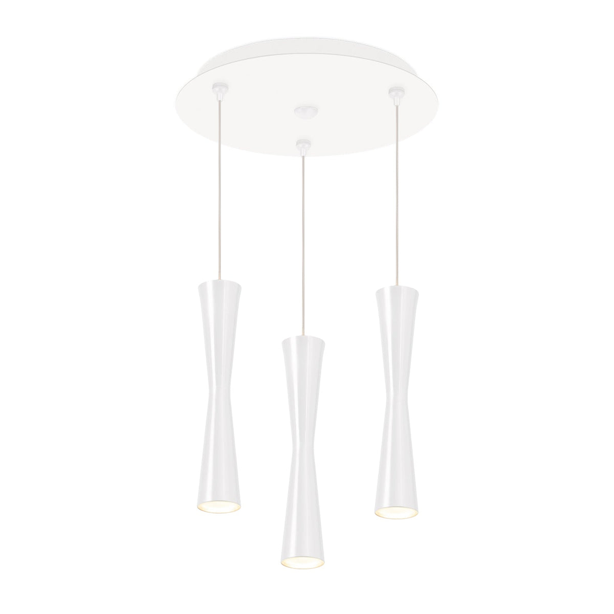 Kuzco Lighting MP42502BK-03 Robson LED Multi Pendant in Black