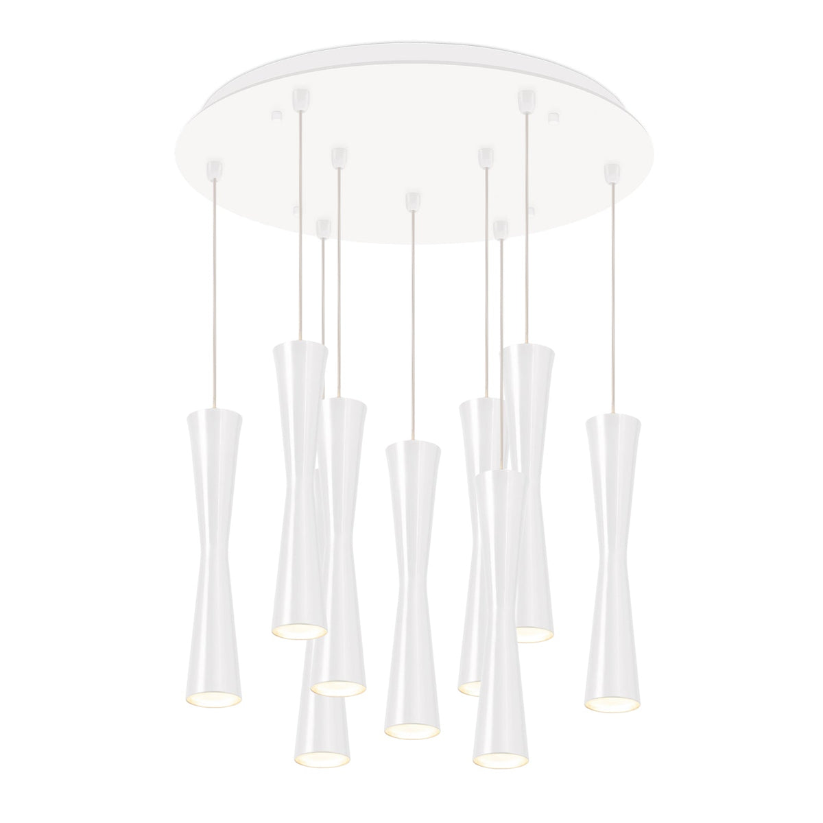 Kuzco Lighting MP42502WH-09 Robson LED Multi Pendant in White