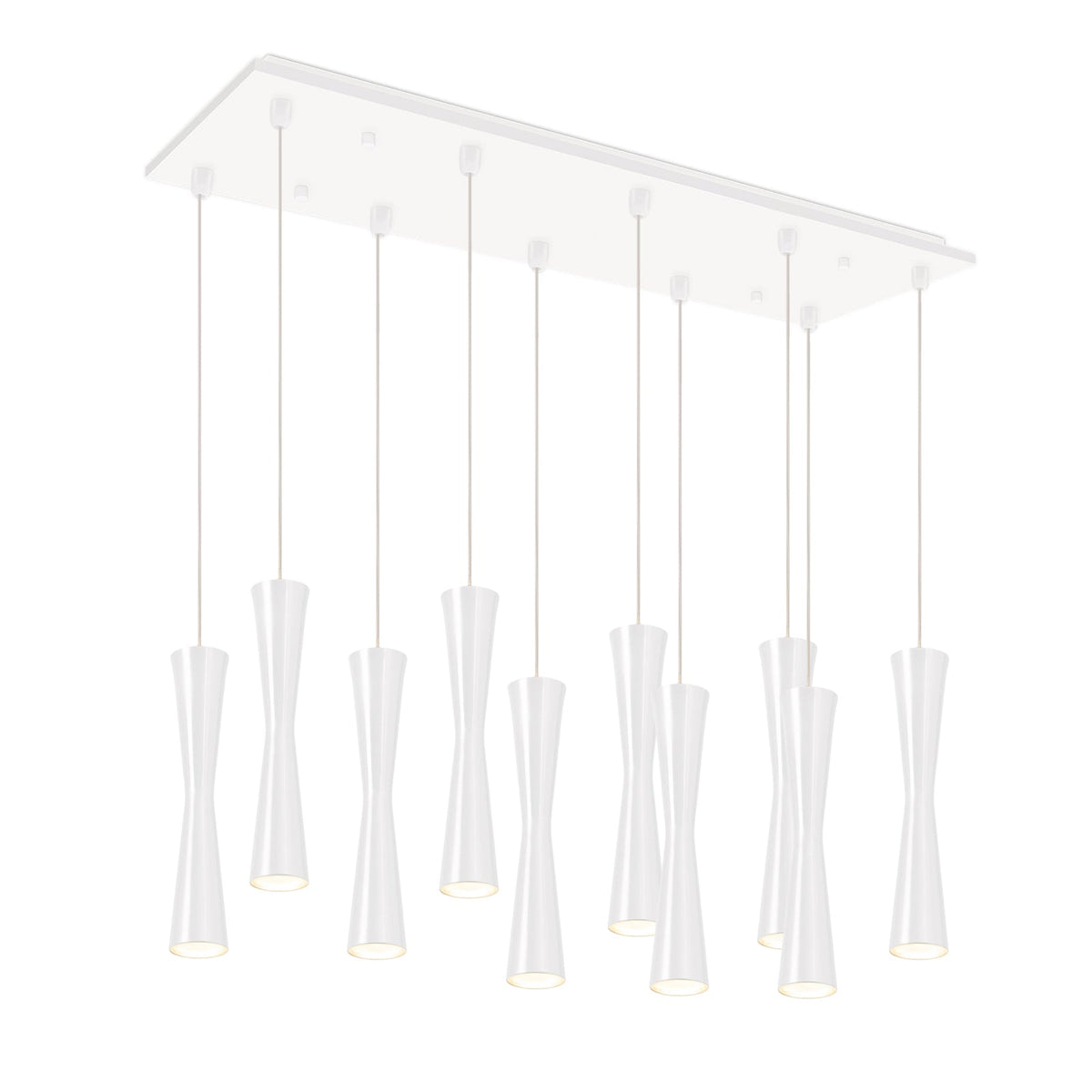 Kuzco Lighting MP42502BK-10 Robson LED Multi Pendant in Black