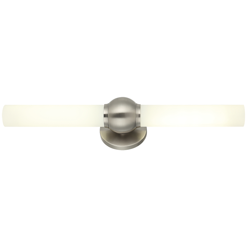Éclairage Matteo Lighting S00612BN Pierce LED pour meuble-lavabo en nickel brossé