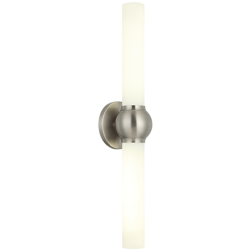 Éclairage Matteo Lighting S00612BN Pierce LED pour meuble-lavabo en nickel brossé