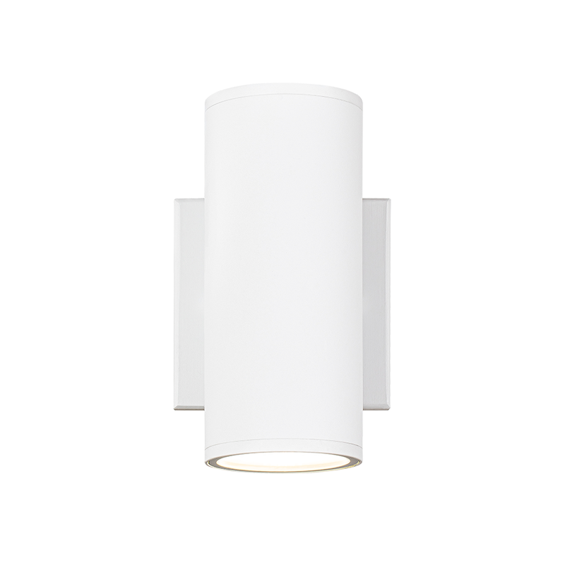 Matteo Lighting S10212MW Tubular LED Outdoor Wall Sconce in Matte White