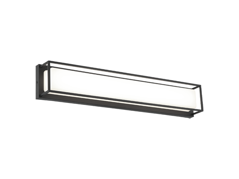 Matteo Lighting S13424MB Thornstone LED Vanity in Matte Black