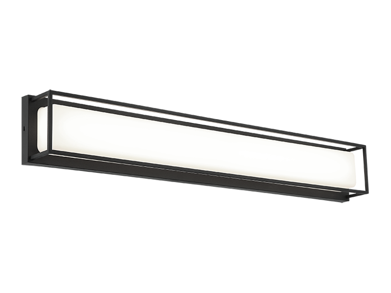 Matteo Lighting S13430MB Thornstone LED Vanity in Matte Black