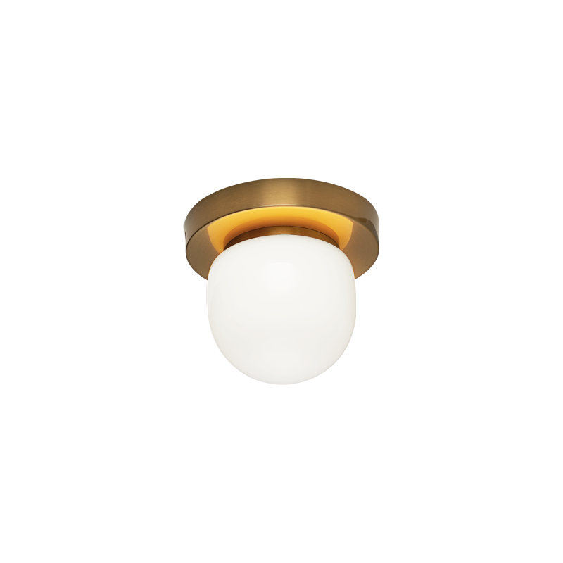 Éclairage LED Matteo S14501AG Pizzazz Murale en laiton doré vieilli
