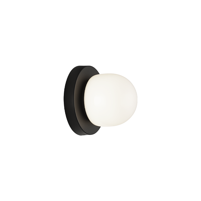 Éclairage LED Matteo S14501MB Pizzazz Murale en noir mat