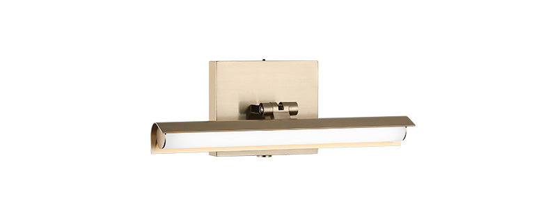 Matteo Lighting S19312CG Harper LED pour coiffeuse, couleur or champagne