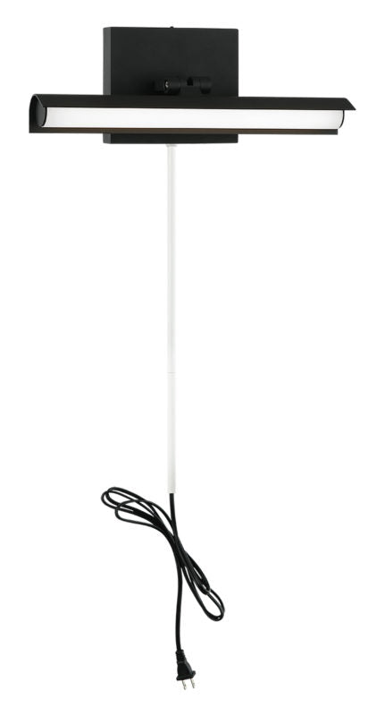 Applique murale LED Matteo Lighting S19312MB Harper, noir mat