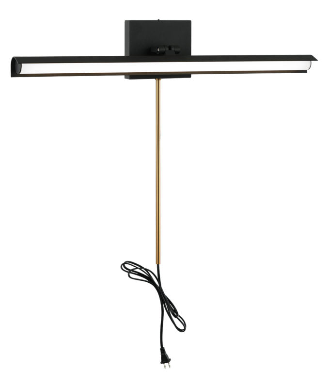 Applique murale LED Matteo Lighting S19324MB Harper, noir mat