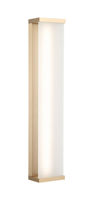 Matteo Lighting S19724CG Stratum LED Applique murale couleur or champagne