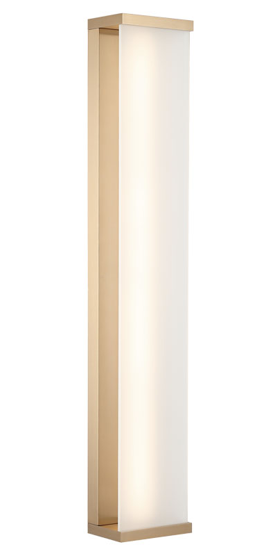 Éclairage Matteo Lighting S19730CG Stratum LED pour coiffeuse, couleur or champagne