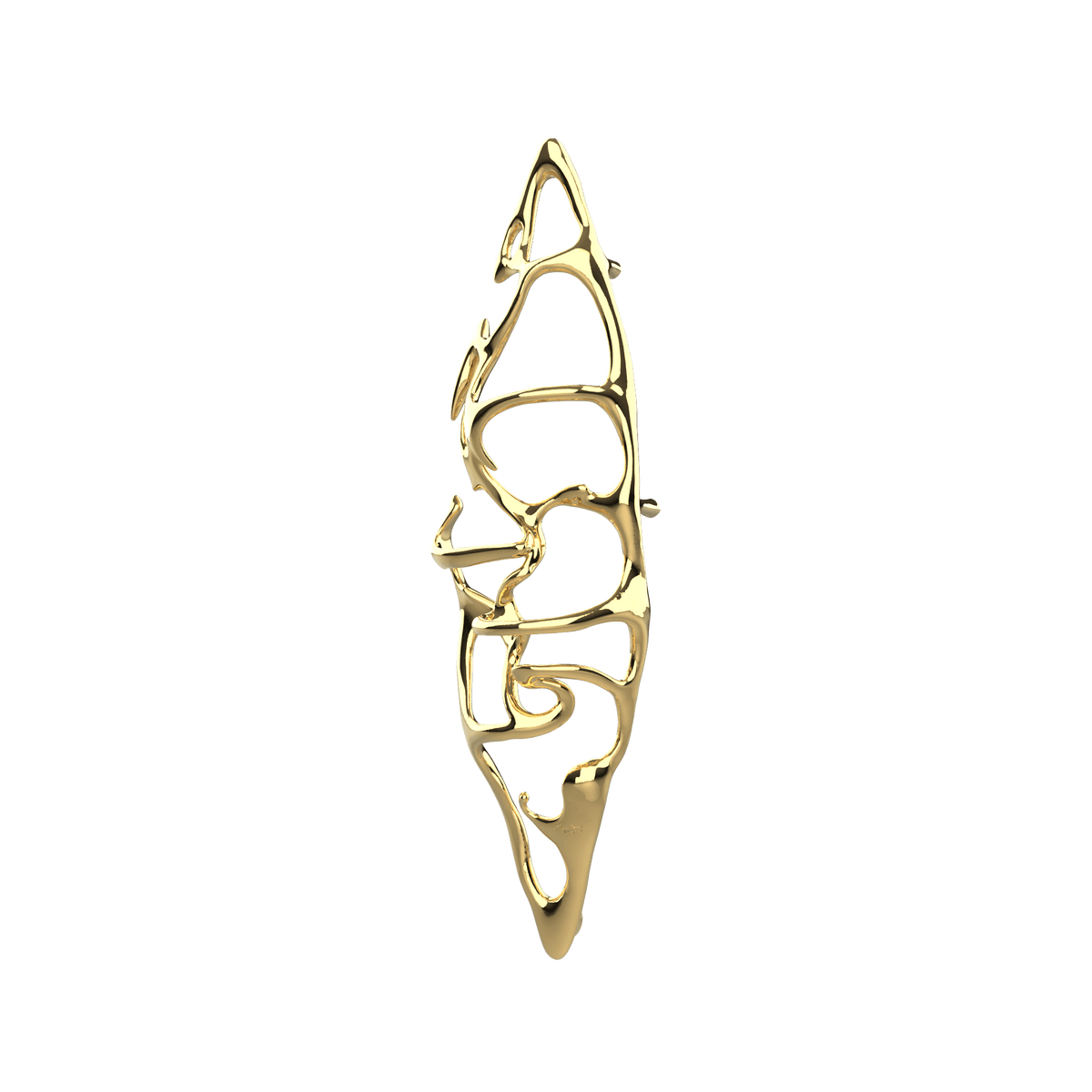 P&Bhusri S1-L-LGD-SC Boat of Sage Large Towel Warmer in PVD Polished Luxury Gold