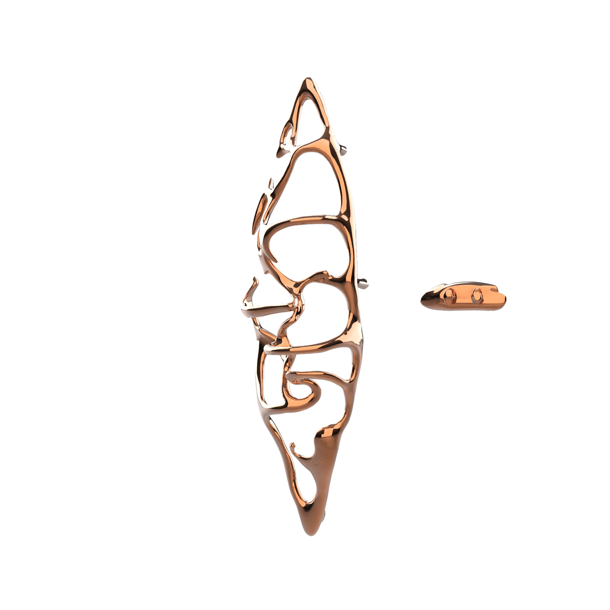 P&Bhusri S1-L-RGD-XA Boat of Sage Large Towel Warmer in PVD Polished Rose Gold