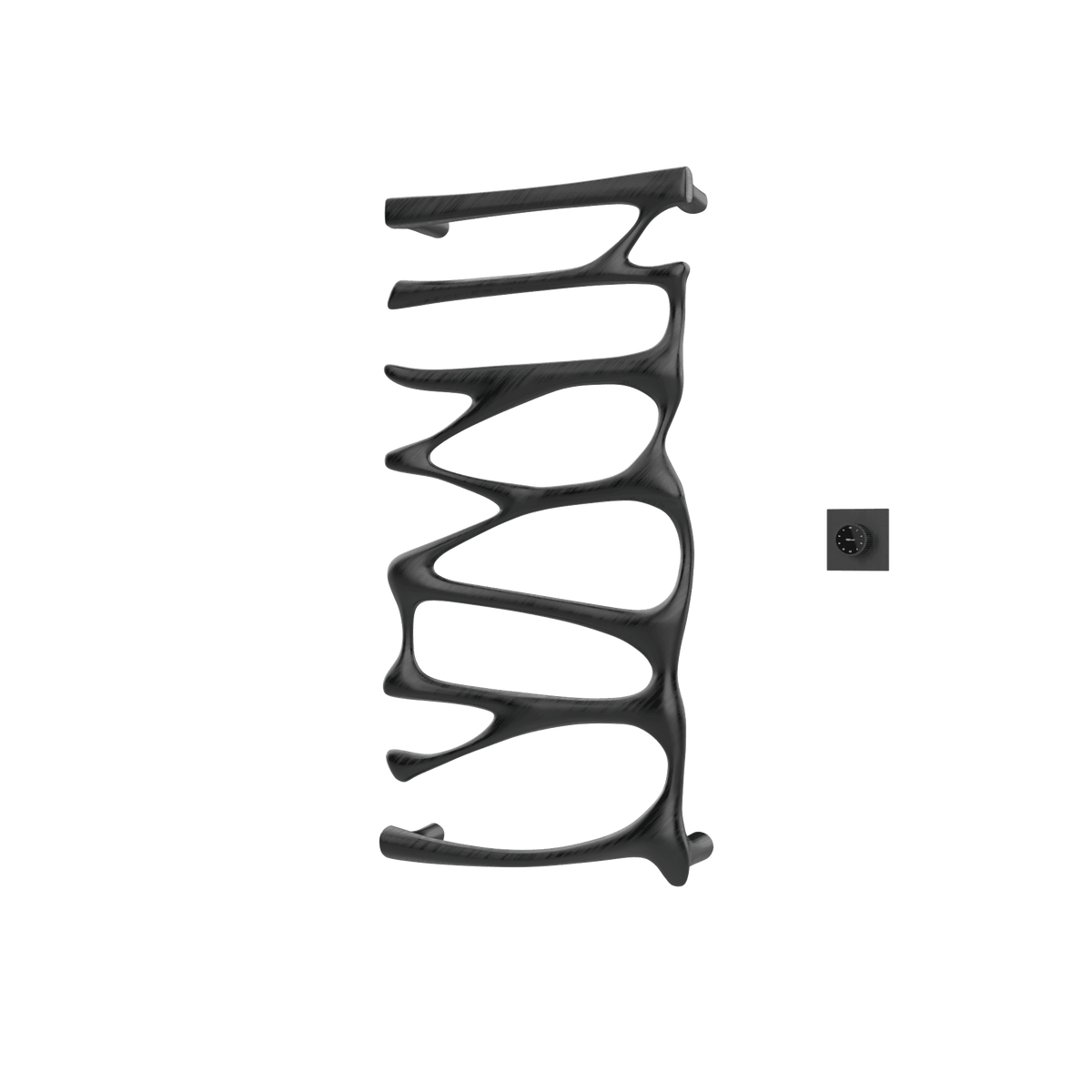 P&Bhusri S5-M-BBN-XM Provence Towel Warmer in PVD Brushed Black Nickel