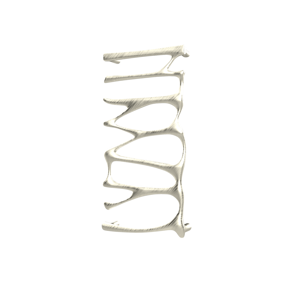 P&Bhusri S5-M-BWG-SC Provence Towel Warmer in PVD Brushed White Gold
