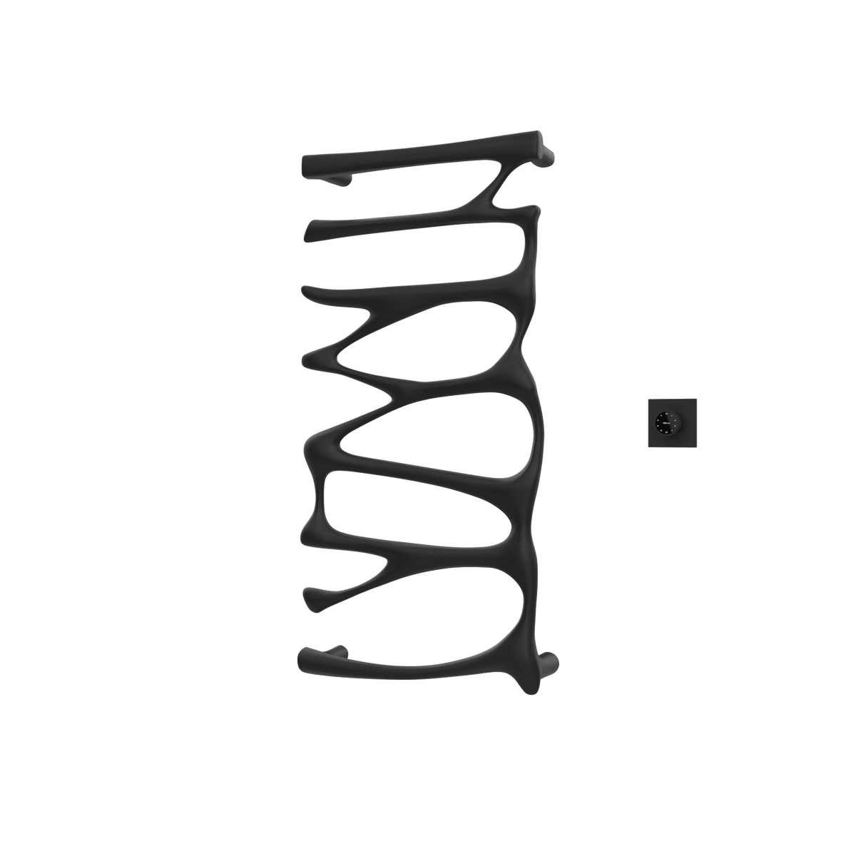 P&Bhusri S5-M-MBL-XM Provence Towel Warmer in Mist Black