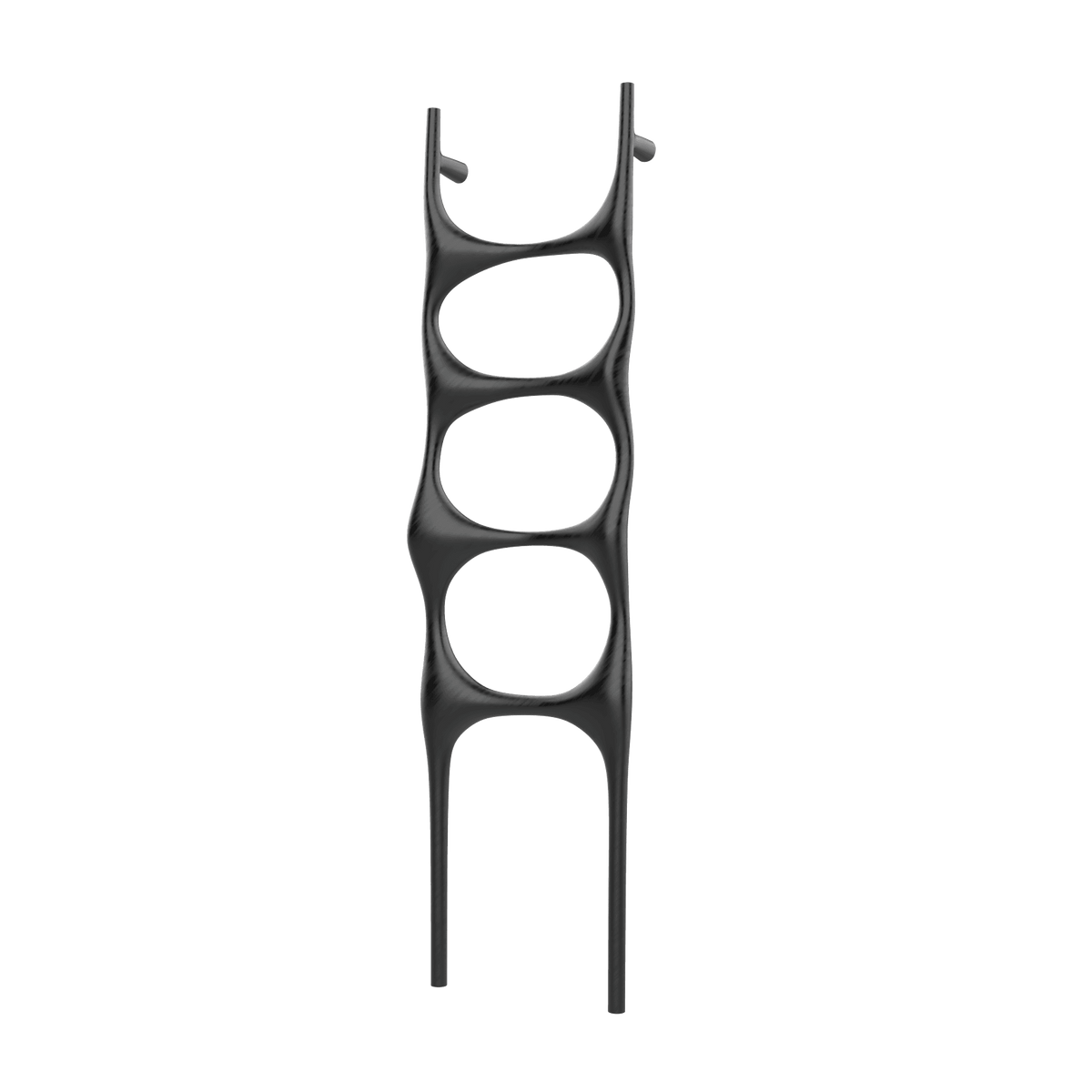 P&Bhusri S6-M-BBN-SC Crete Palace Towel Warmer in PVD Brushed Black Nickel