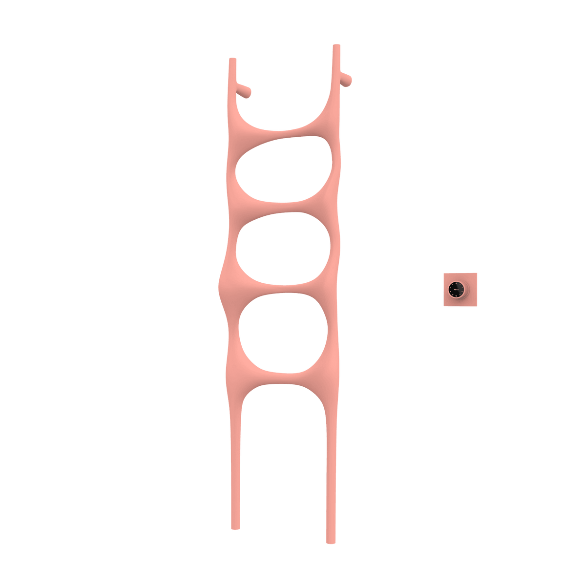 P&Bhusri S6-M-BPK-XM Crete Palace Towel Warmer in Blossom Pink