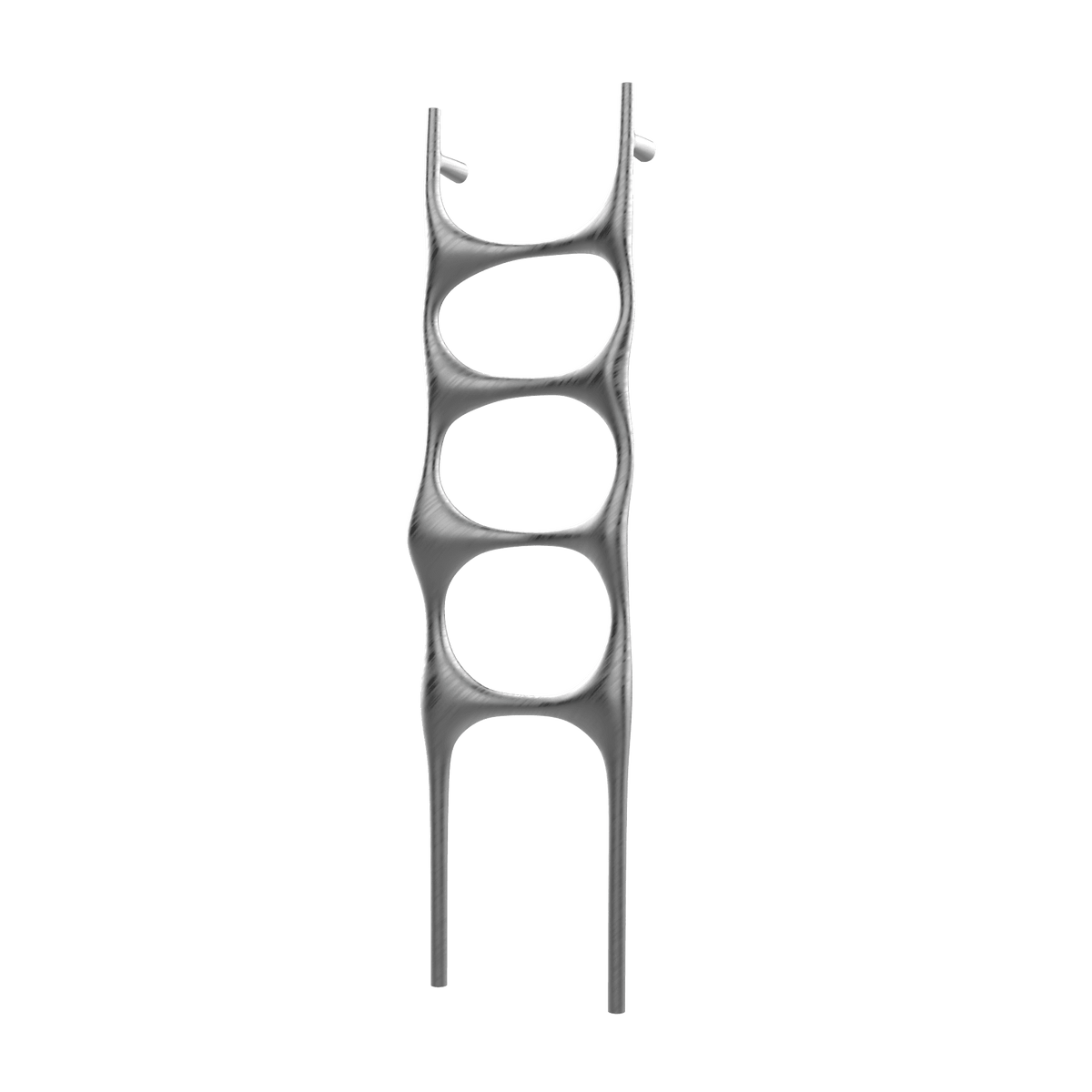 P&Bhusri S6-M-GML-SC Crete Palace Towel Warmer in PVD Gun Metal