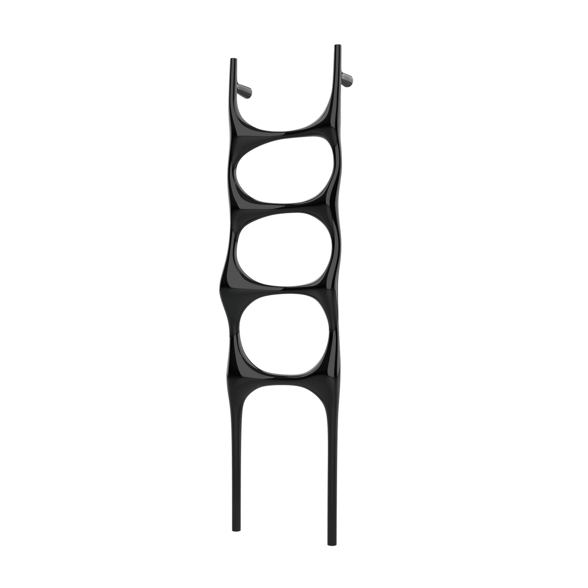 P&Bhusri S6-M-PBN-SC Crete Palace Towel Warmer in PVD Polished Black Nickel