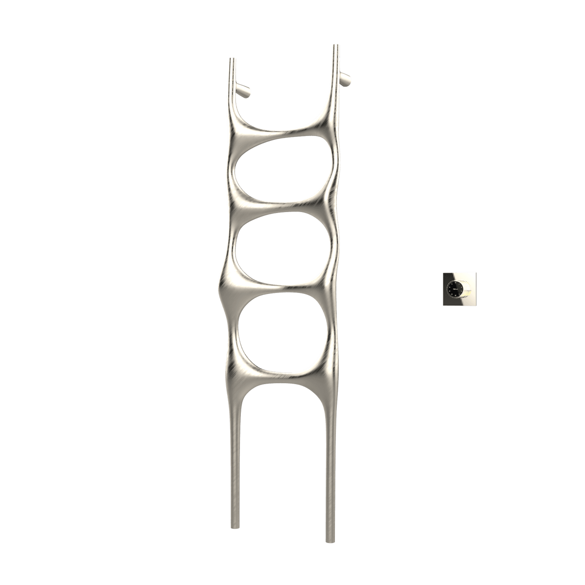 P&Bhusri S6-M-PWG-XM Crete Palace Towel Warmer in PVD Polished White Gold