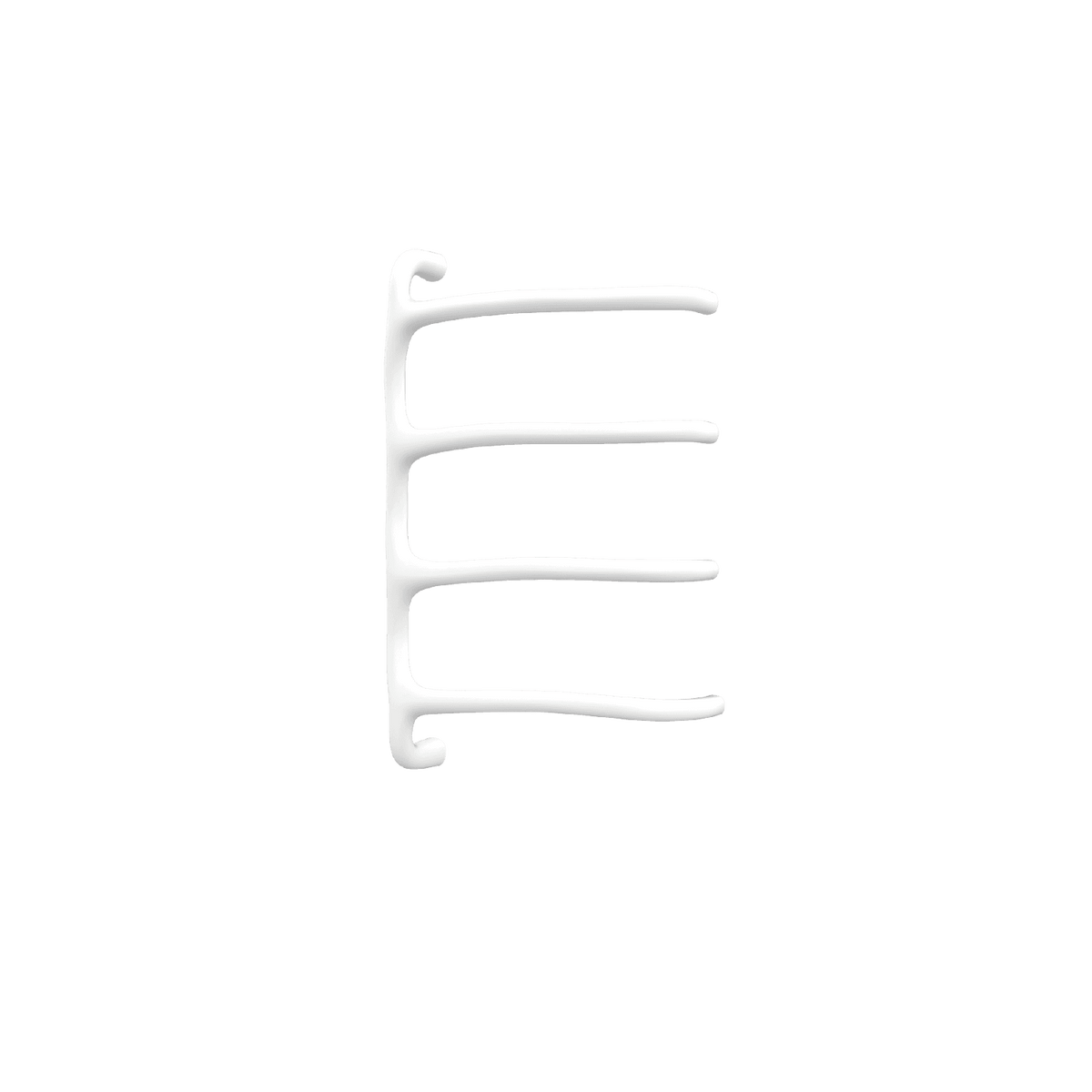 P&Bhusri S8-M-MWH-SC Tuscany Glimmer Towel Warmer in Mist White