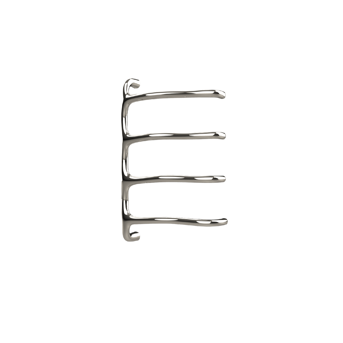 P&Bhusri S8-M-PNI-SC Tuscany Glimmer Towel Warmer in PVD Polished Nickel