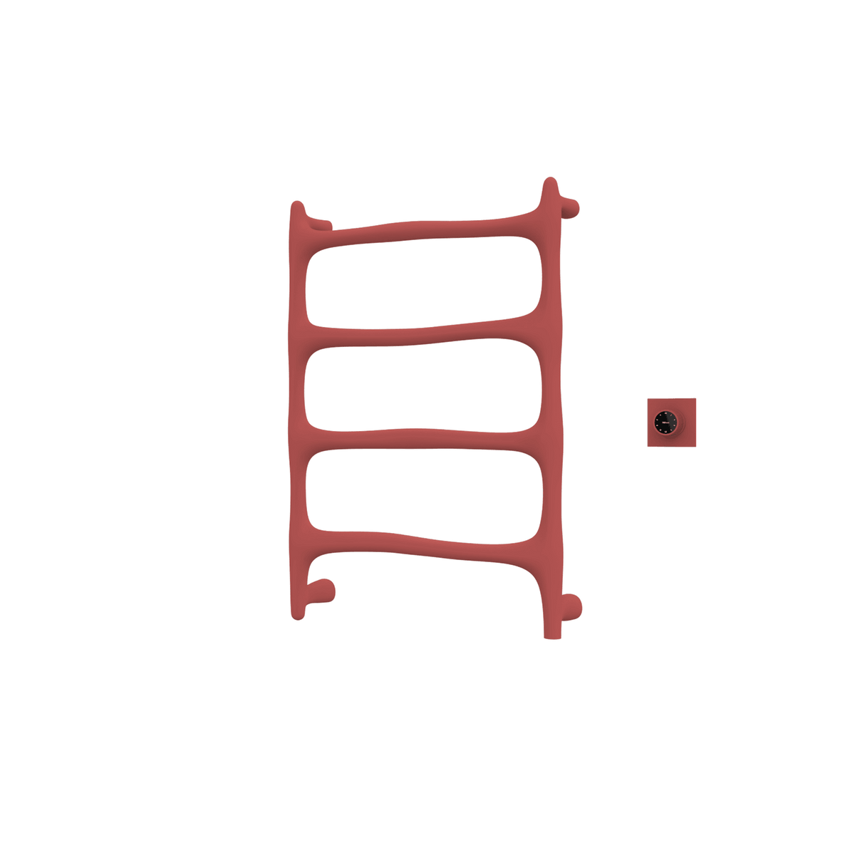 P&Bhusri S9-M-ARD-XM Verona Towel Warmer in Amber Red