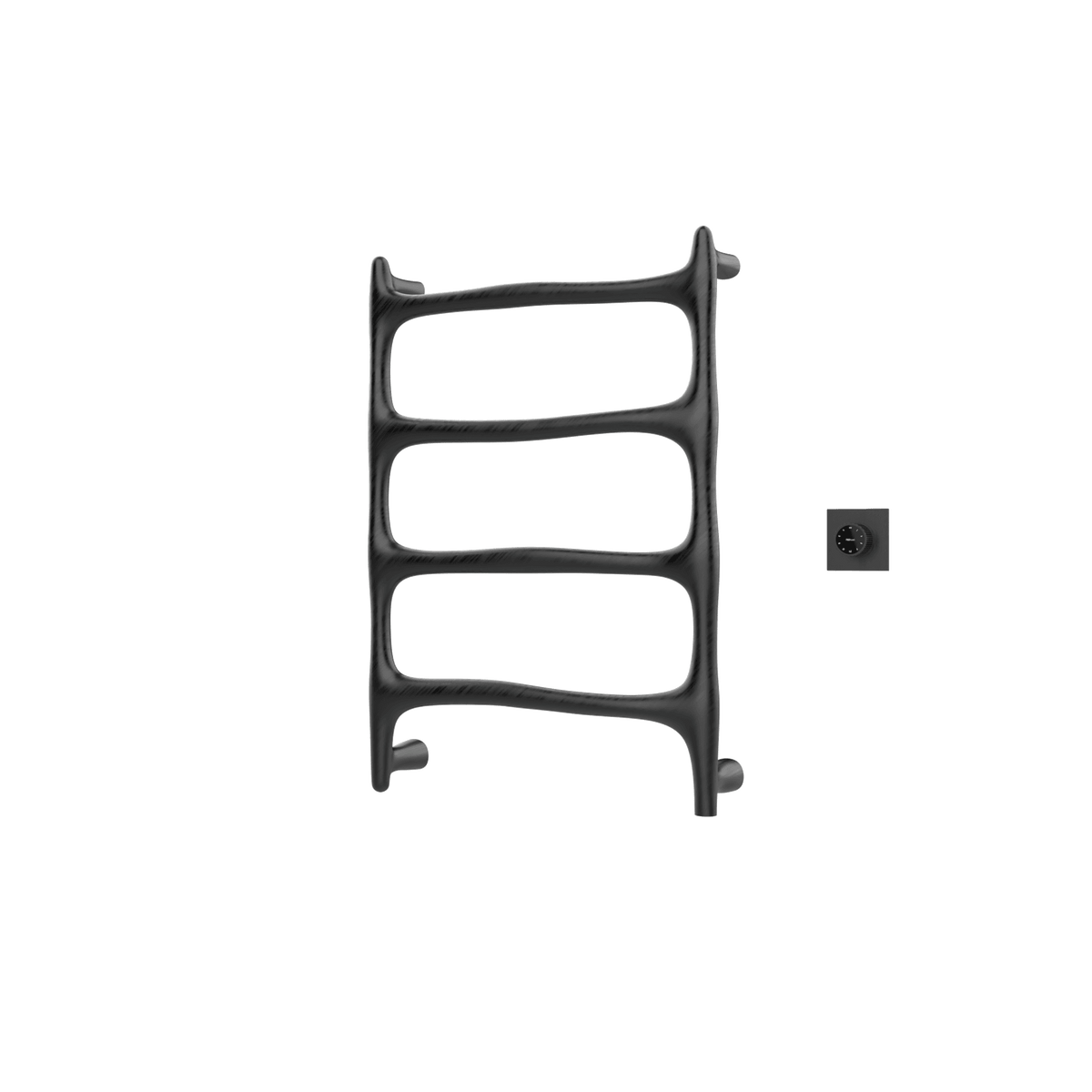 P&Bhusri S9-M-BBN-XM Verona Towel Warmer in PVD Brushed Black Nickel