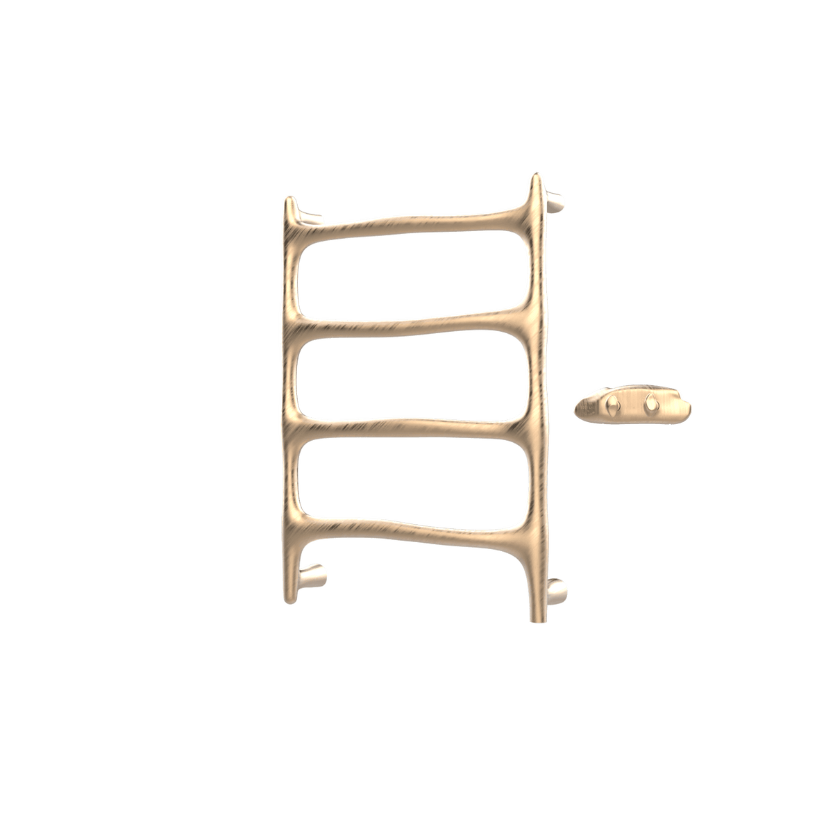 P&Bhusri S9-M-BBZ-XA Verona Towel Warmer in PVD Brushed Bronze