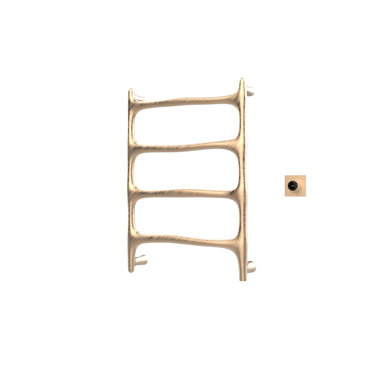 P&Bhusri S9-M-BBZ-XM Verona Towel Warmer in PVD Brushed Bronze