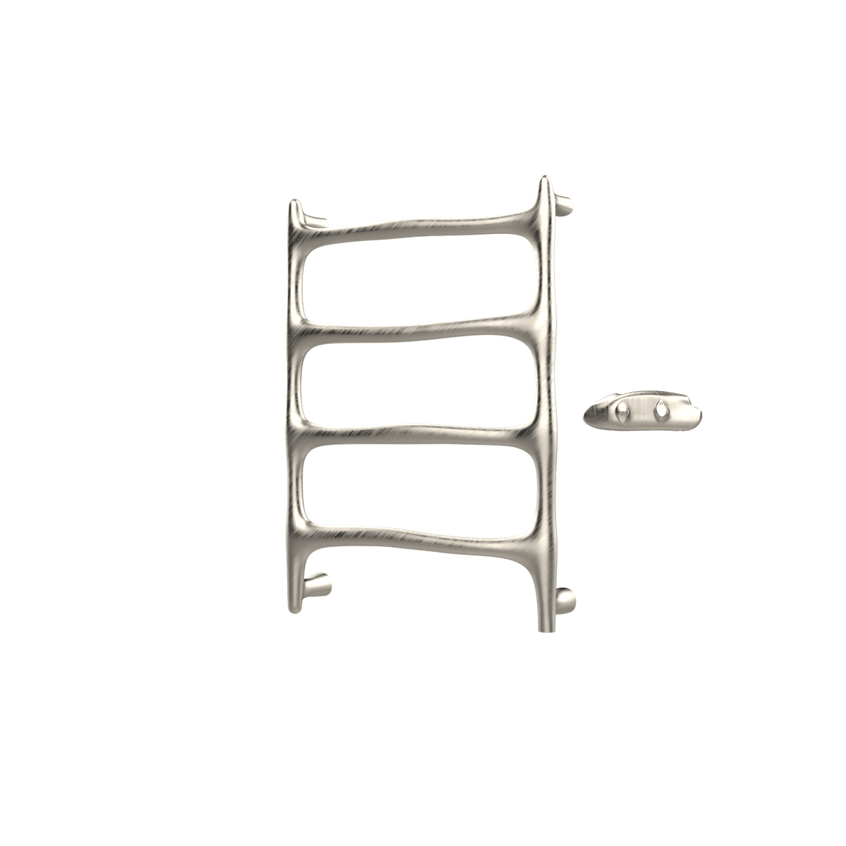 P&Bhusri S9-M-BNI-XA Verona Towel Warmer in PVD Brushed Nickel