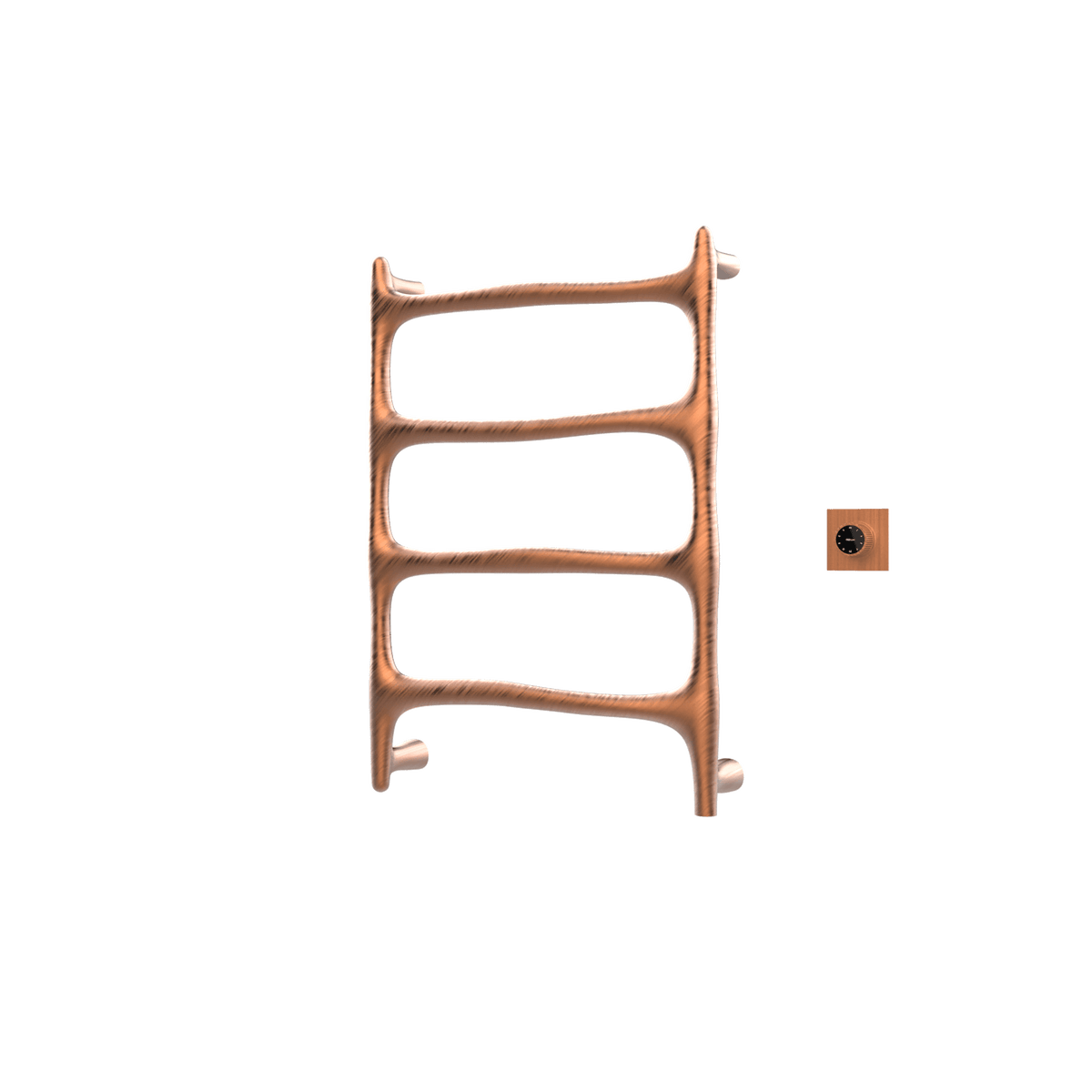 P&Bhusri S9-M-BRG-XM Verona Towel Warmer in PVD Brushed Rose Gold