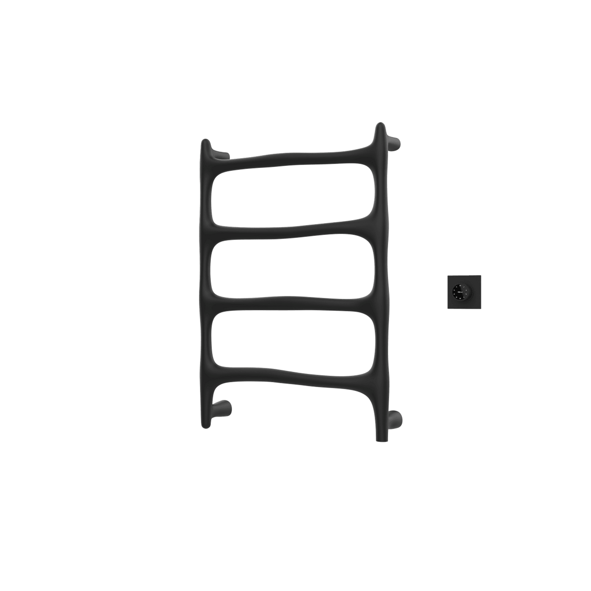 P&Bhusri S9-M-MBL-XM Verona Towel Warmer in Mist Black
