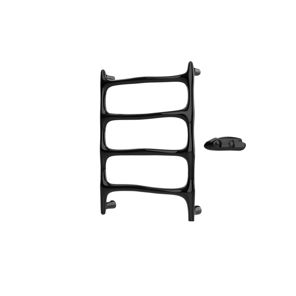 P&Bhusri S9-M-PBN-XA Verona Towel Warmer in PVD Polished Black Nickel