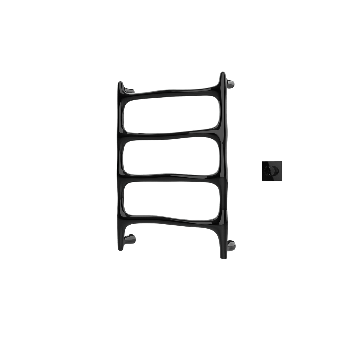 P&Bhusri S9-M-PBN-XM Verona Towel Warmer in PVD Polished Black Nickel