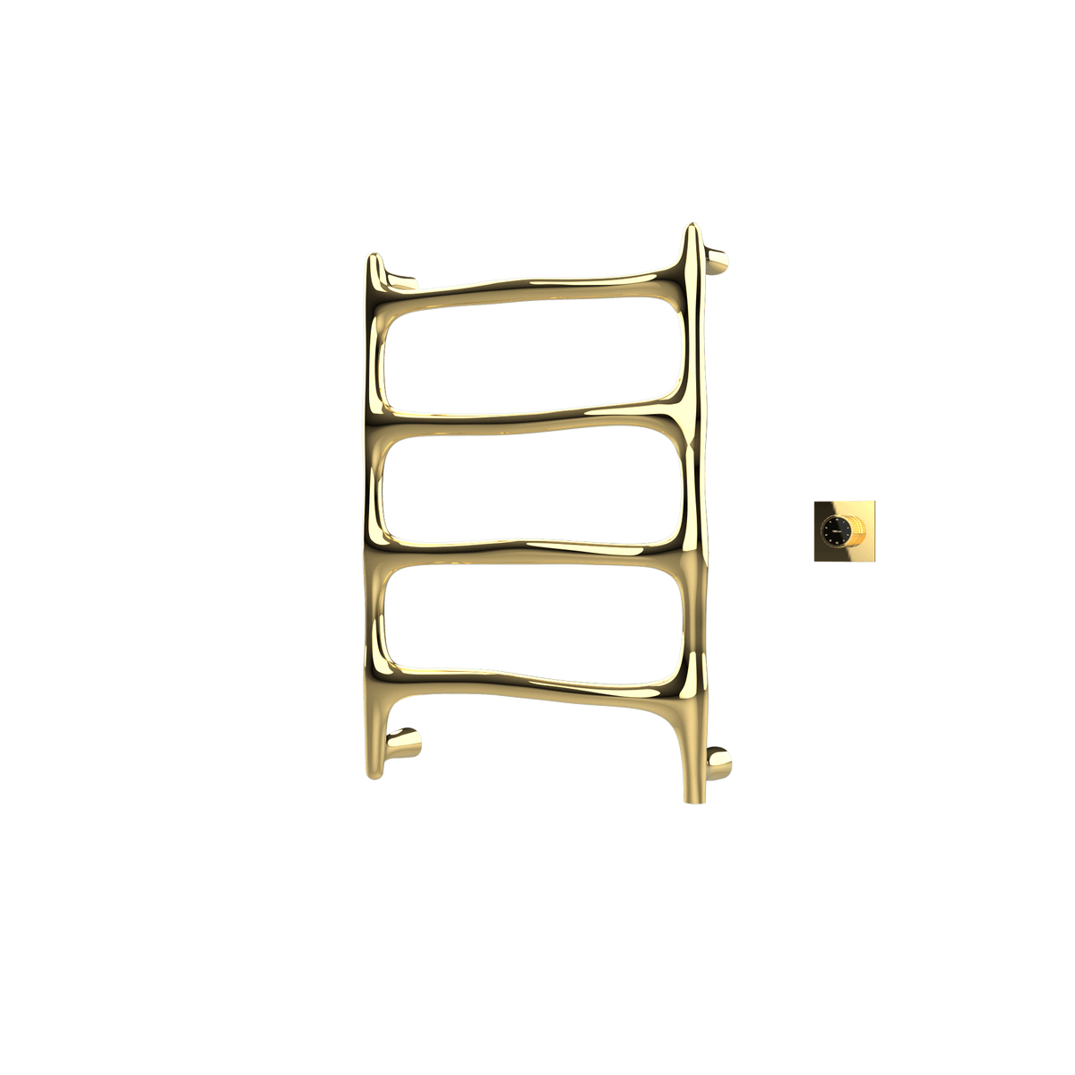 P&Bhusri S9-M-PBR-XM Verona Towel Warmer in PVD Polished Brass