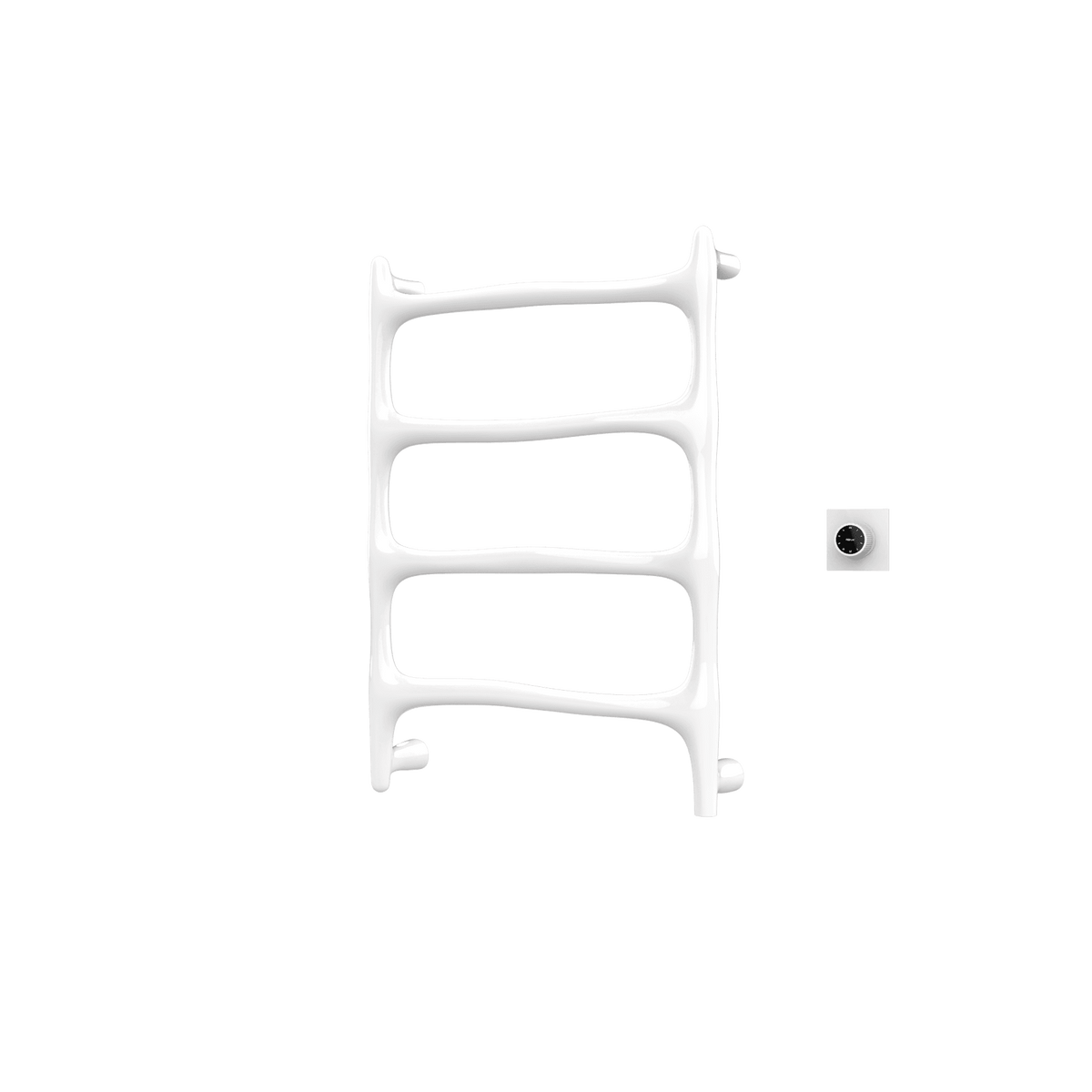 P&Bhusri S9-M-PWH-XM Verona Towel Warmer in Porcelain White